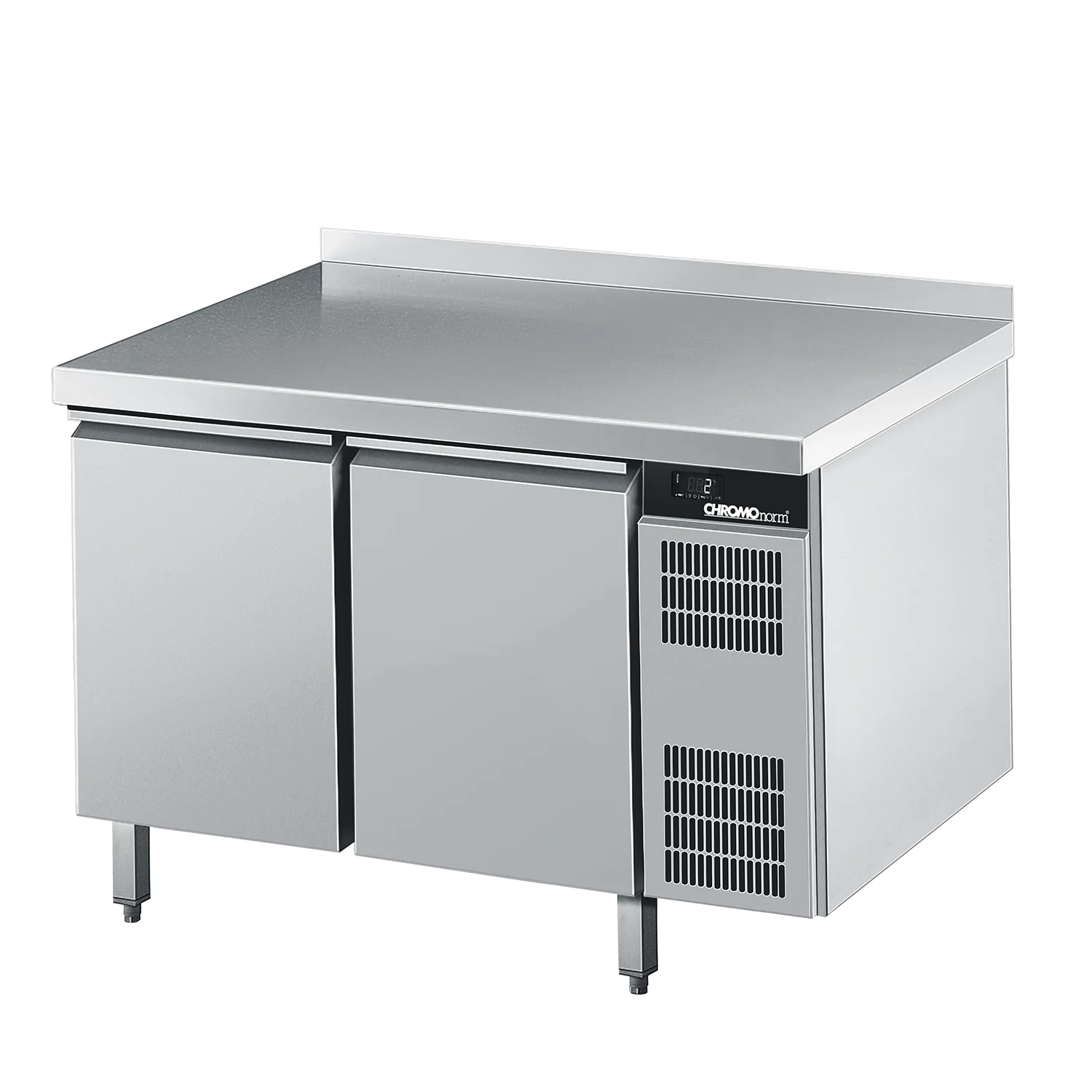 Bild von Bäckerei-Kühltisch EN4060, mit Tischplatte, Zentralkühlung - 1300x800x850 mm