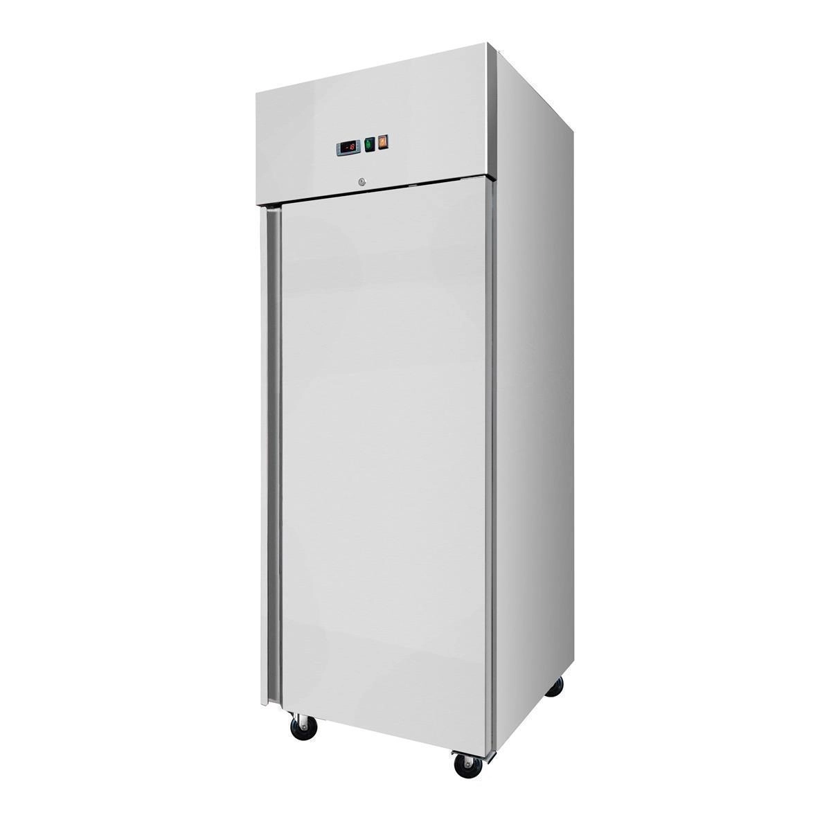 Bild von Edelstahltiefkühlschrank, Inhalt 733 Liter, Backnorm, 10Paar Schienen, ohne Trageroste