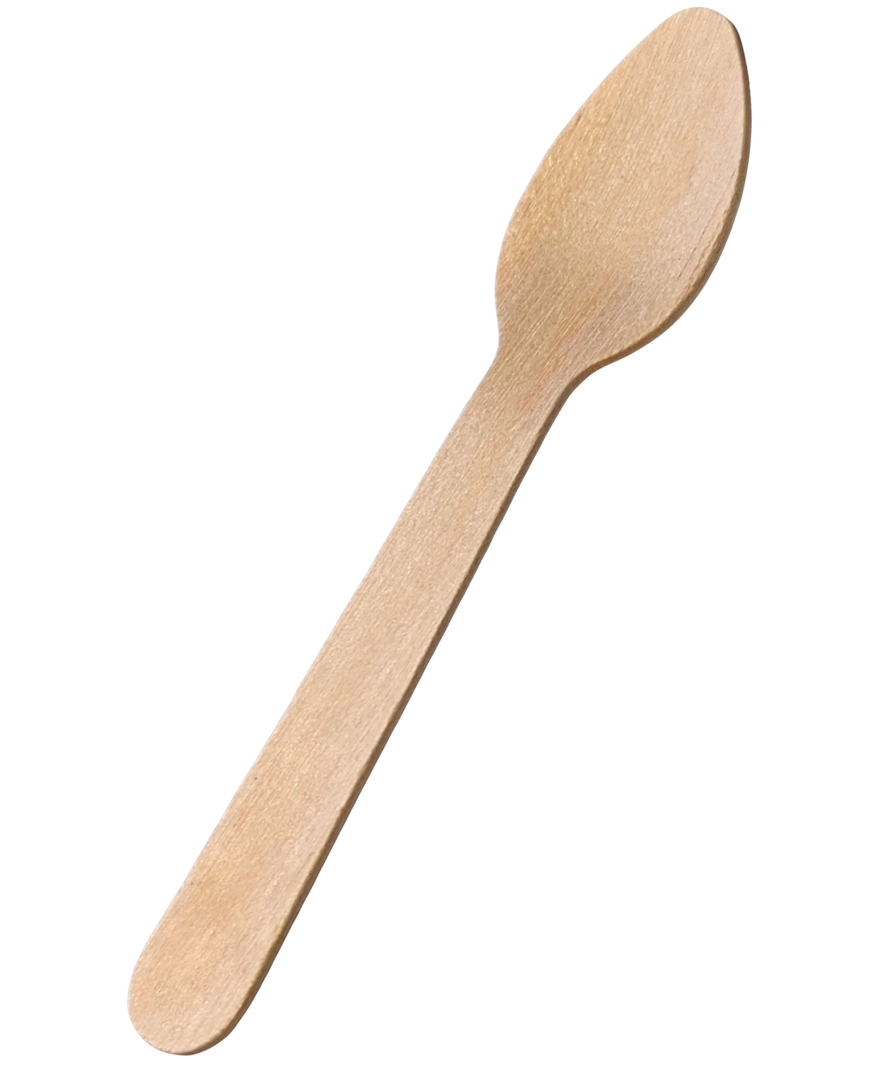 Bild von Neumärker Einweg-Besteck Dessertlöffel aus Birkenholz, gewachst | 1000 Stück