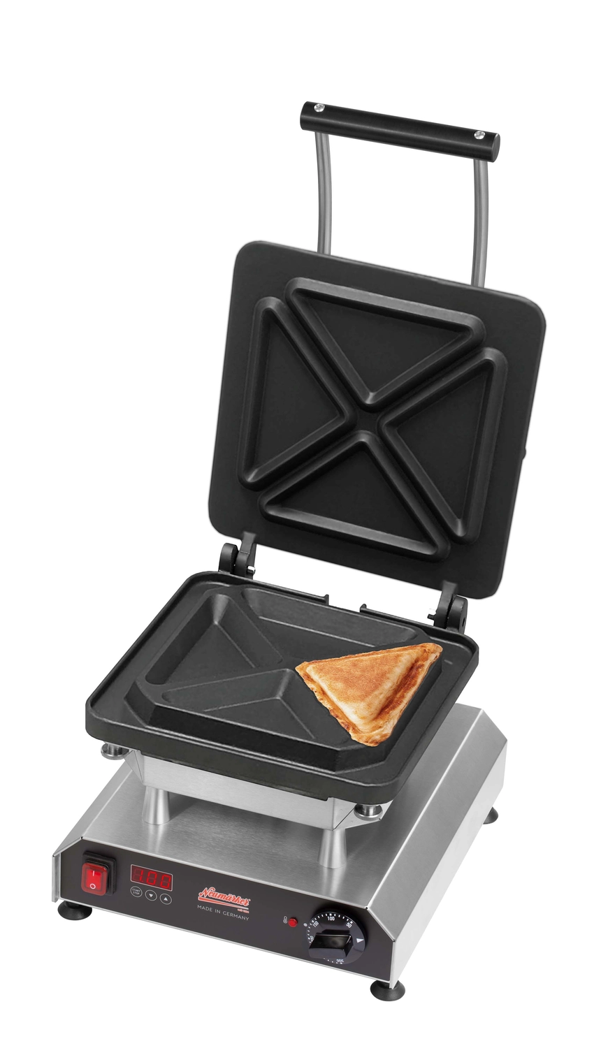 Bild von Neumärker Pocket Snack Maker Thermocook® inkl. Pocket Snack Wechselplatten (Aluminium)