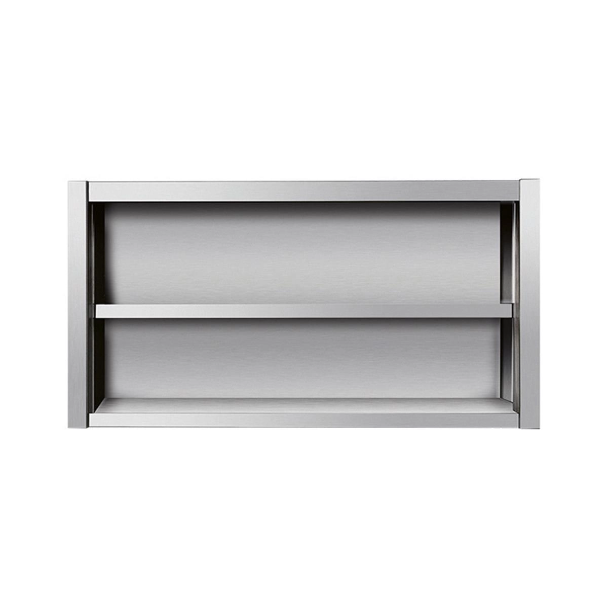 Bild von Wandhängeschrank aus Edelstahl, 60 x 40, ohne Tür