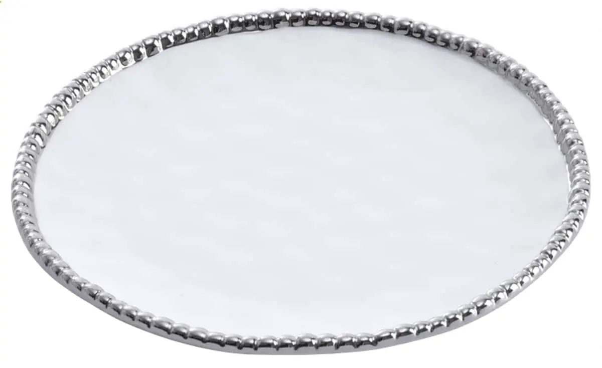 Bild von SET THE TABLE  Frühstücksteller, rund D 21,5 x 2,5cm, Titanb.