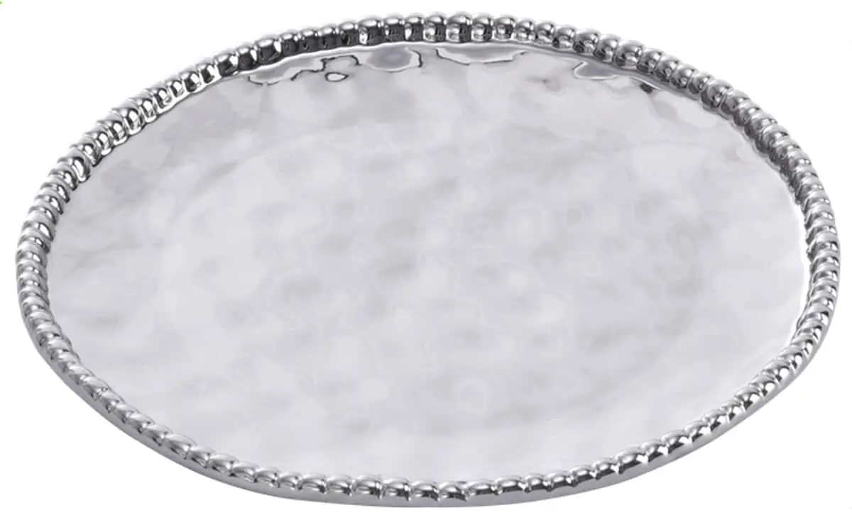 Bild von SET THE TABLE Frühstücksteller, rund D21,5x2,5cm, Titanb. 
