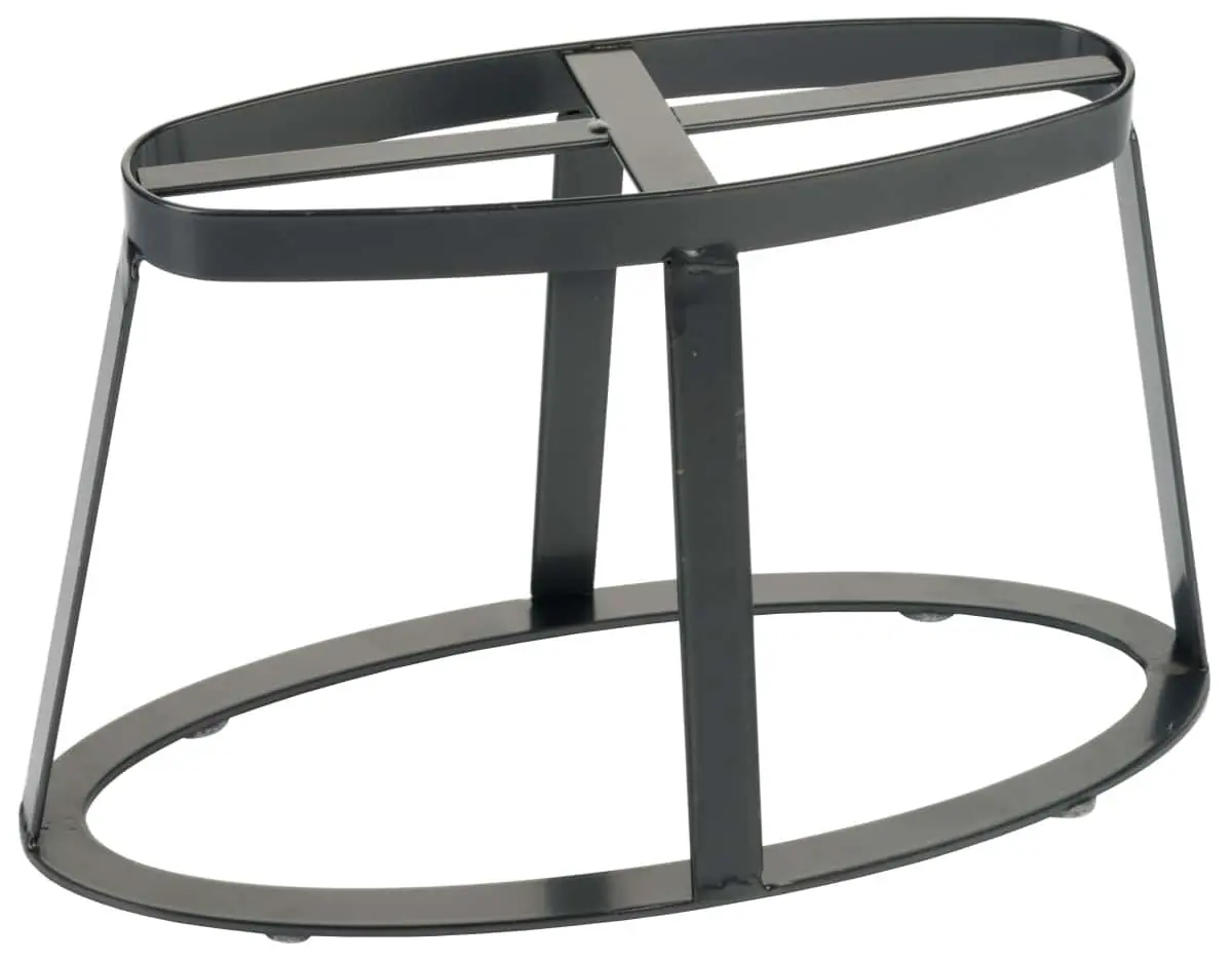 Bild von MADISON AVENUE METAL GRAY 'Standfuß' 26 x 12 cm, H: 15 cm
