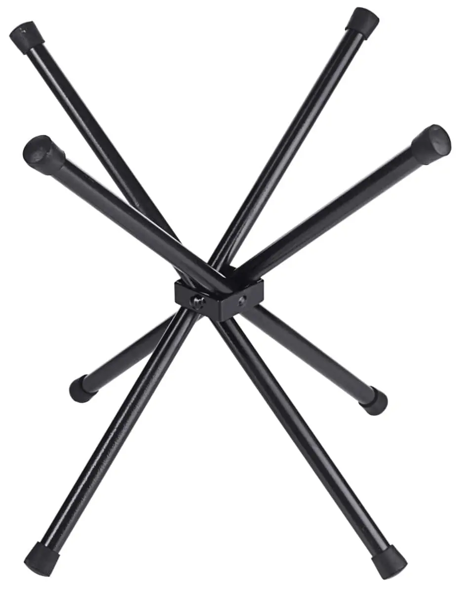 Bild von Chopstix Stand L, faltbar schwarz - 40,6 x 40,6 x 40,6 cm