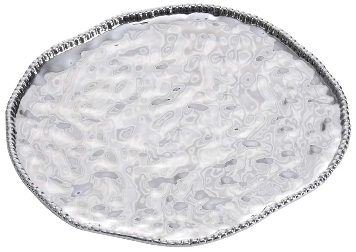 Bild von VERONA 'Servierplatte' rund, 38 x 34 x 3 cm 
