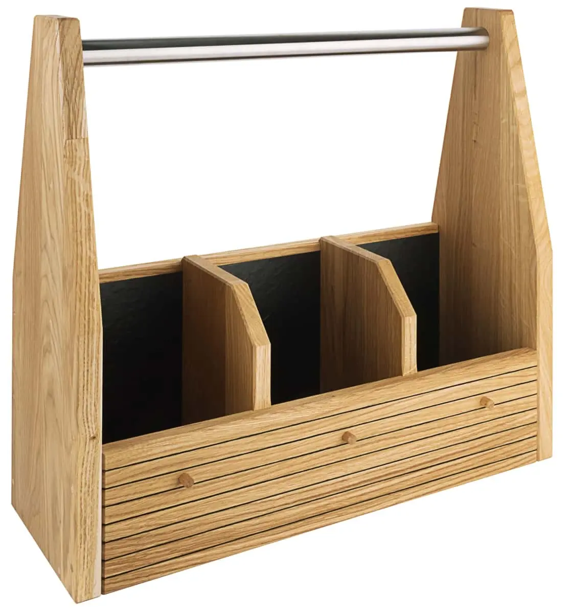 Bild von Tragerl aus Eichenholz f. CARAFINE OAK 'Trio' (ohne Kunststoffeins.)