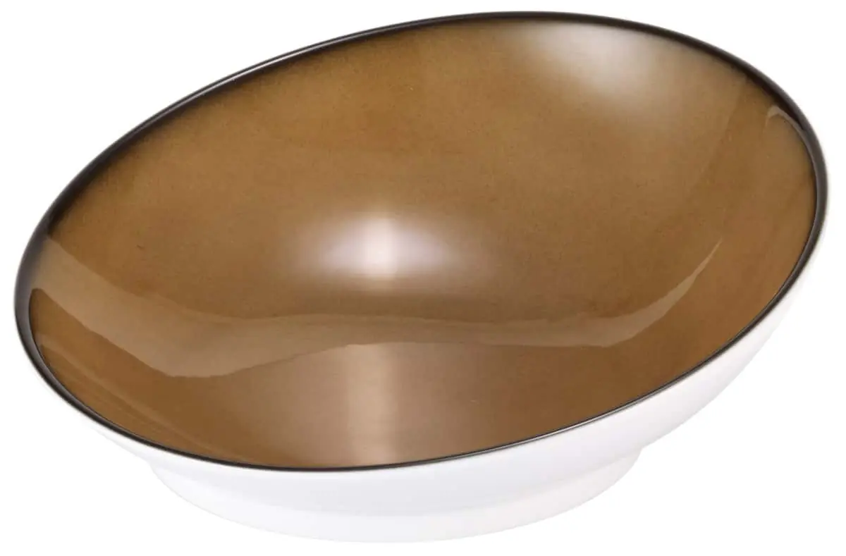 Bild von Porzellanschale, caramel (D 28,0 cm) für RAISER 'Buffetschale'