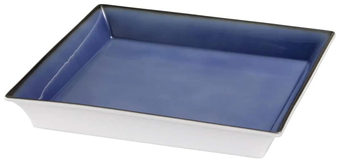 Bild von Porzellanschale 33x33, blau für RAISER 'Frischeschale' 