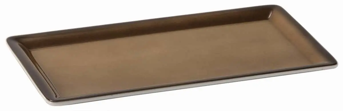 Bild von Porzellanplatte 1/3GN, caramel für RAISER GN 'Frischeplatte' 