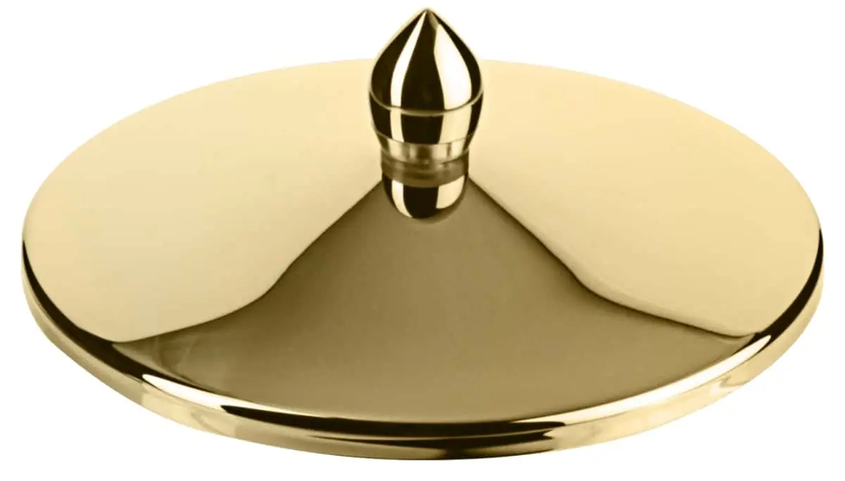 Bild von Edelstahldeckel mit Griff Modell Gold, f.UNISON 'Saftkanne 2,5 Liter'