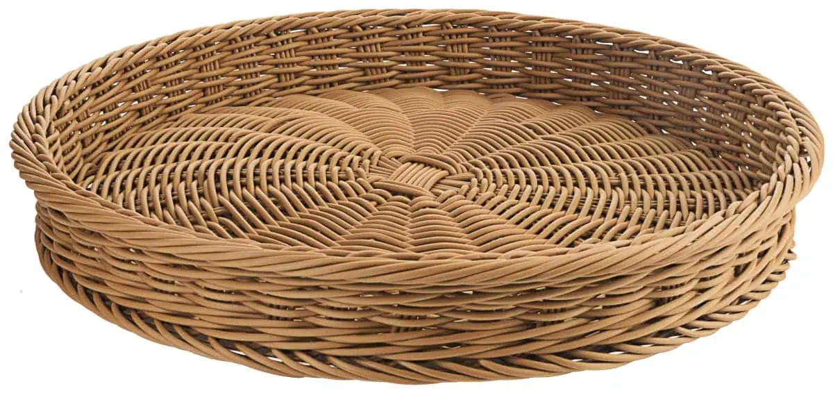 Bild von Korbstandfuß aus PP, beige für PICKNICK 'Frischeplatte' 