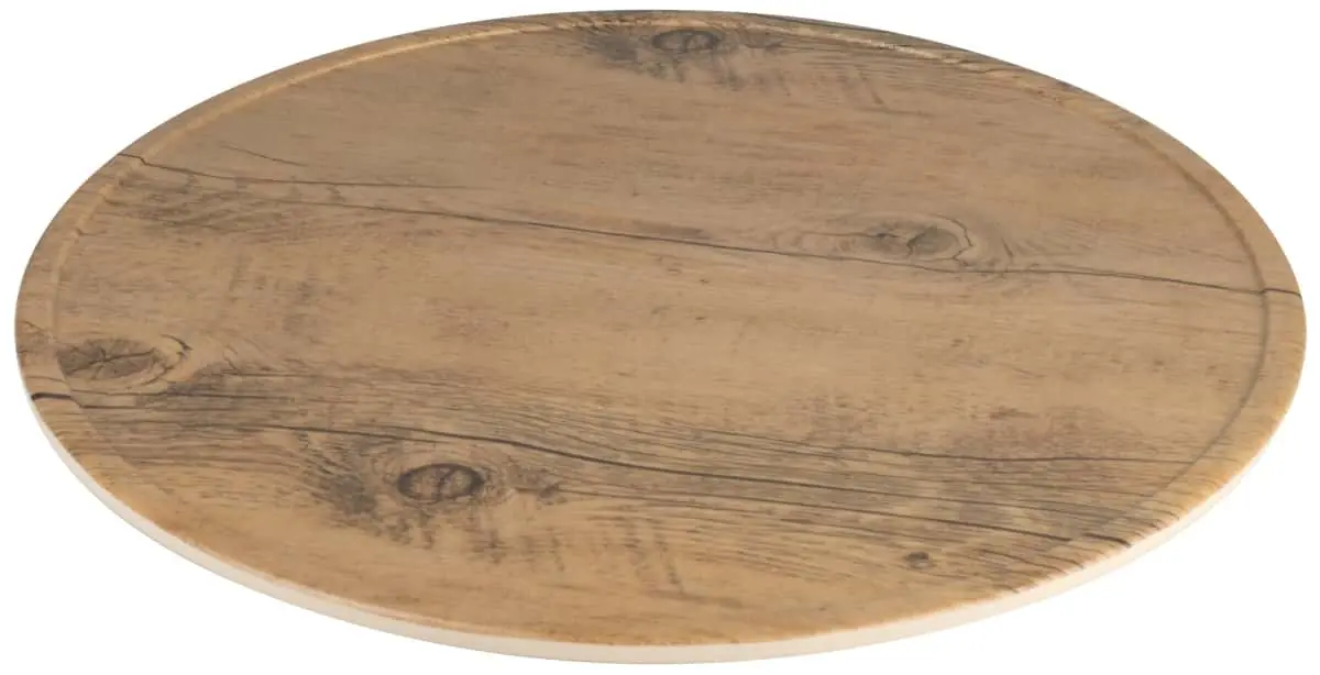 Bild von MADISON AVE OAK WOOD 'Buffetplatte', D 34 cm, H: 2cm