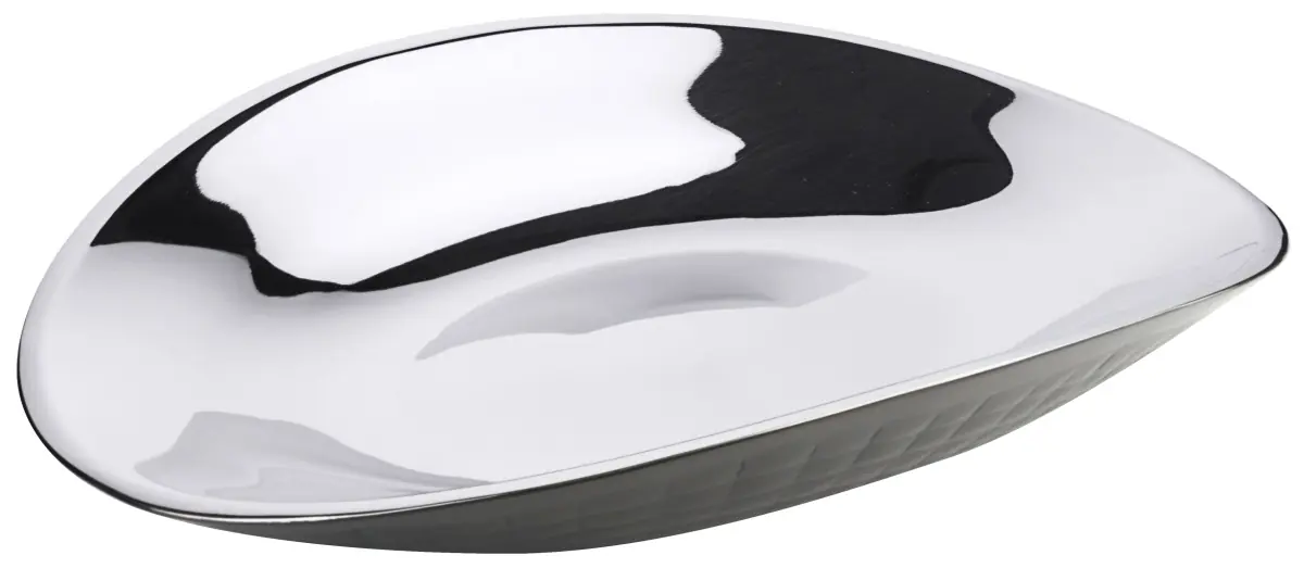 Bild von CARAFINE BLACK 'Buffetplatte M'
gehammert, doppelwandig, PVD schwarze Beschichtung