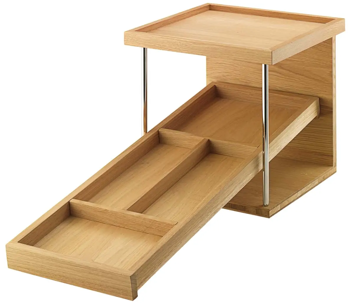 Bild von RAISER OAK 'Brotstation' Brotschütte/Ständer aus Eichenholz