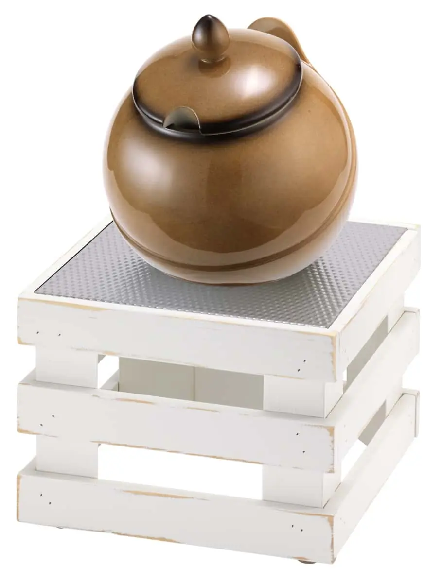 Bild von RAISER VIN 'Buffet Bowl L' Porzellankugel, caram.(1,5 l), weiß'use look'