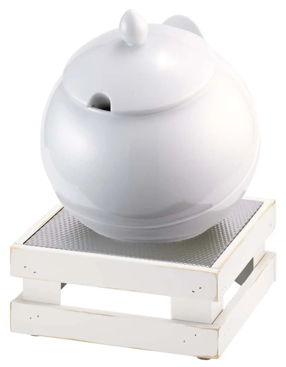Bild von RAISER VIN 'Buffet Bowl S' Porzellankugel, weiß (3,5 l), weiß 'use look'