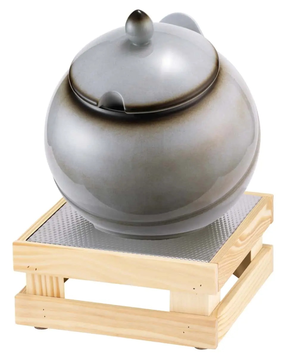 Bild von RAISER NATURE 'Buffet Bowl S' Porzellankugel, grau (3,5 l)