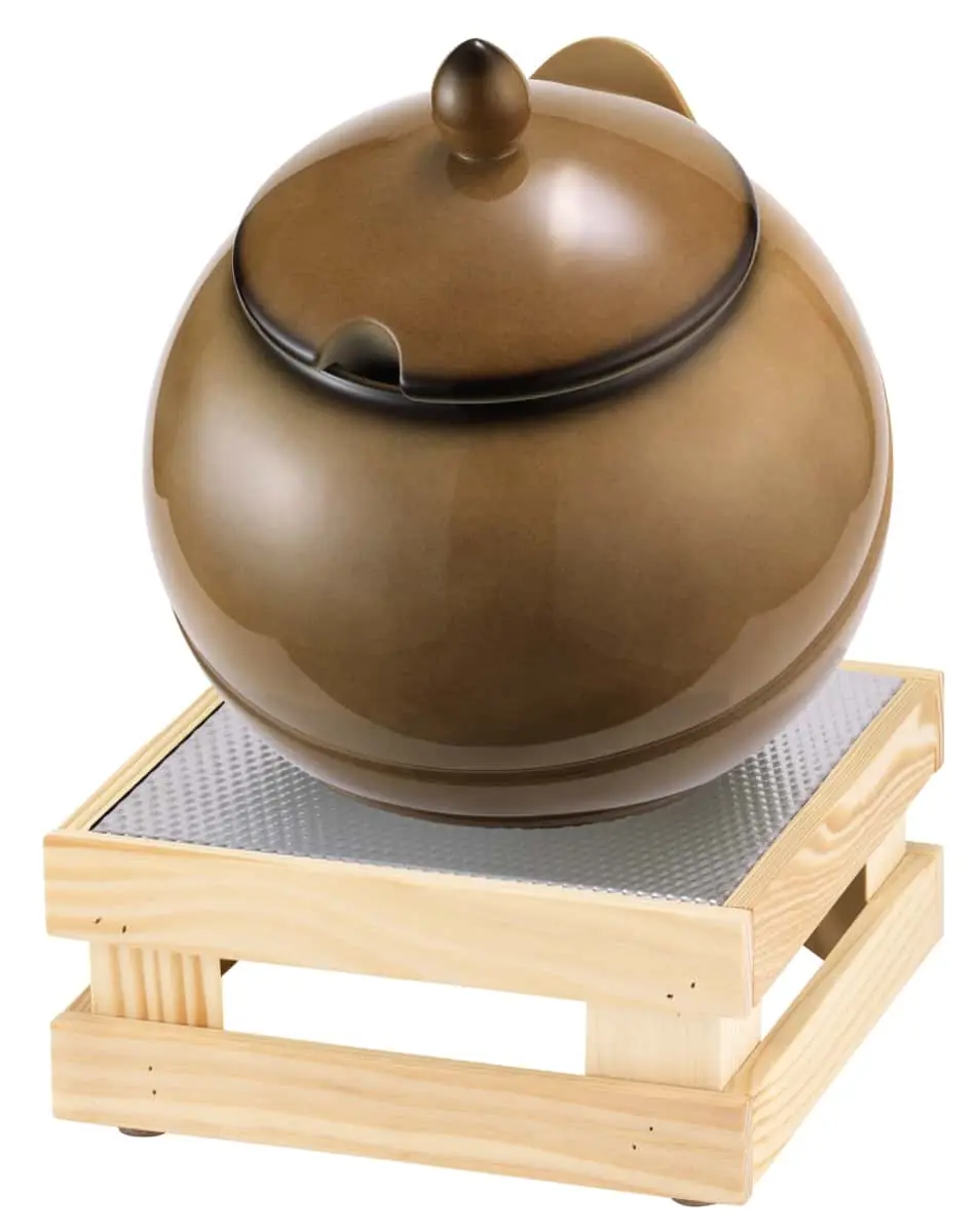 Bild von RAISER NATURE 'Buffet Bowl S' Porzellankugel, caram.(3,5 l)