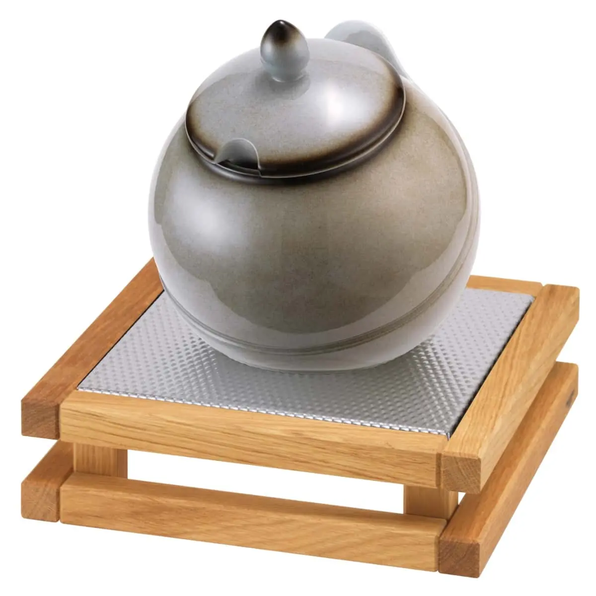 Bild von RAISER OAK 'Buffet Bowl S' Porzellankugel, grau (1,5 l)