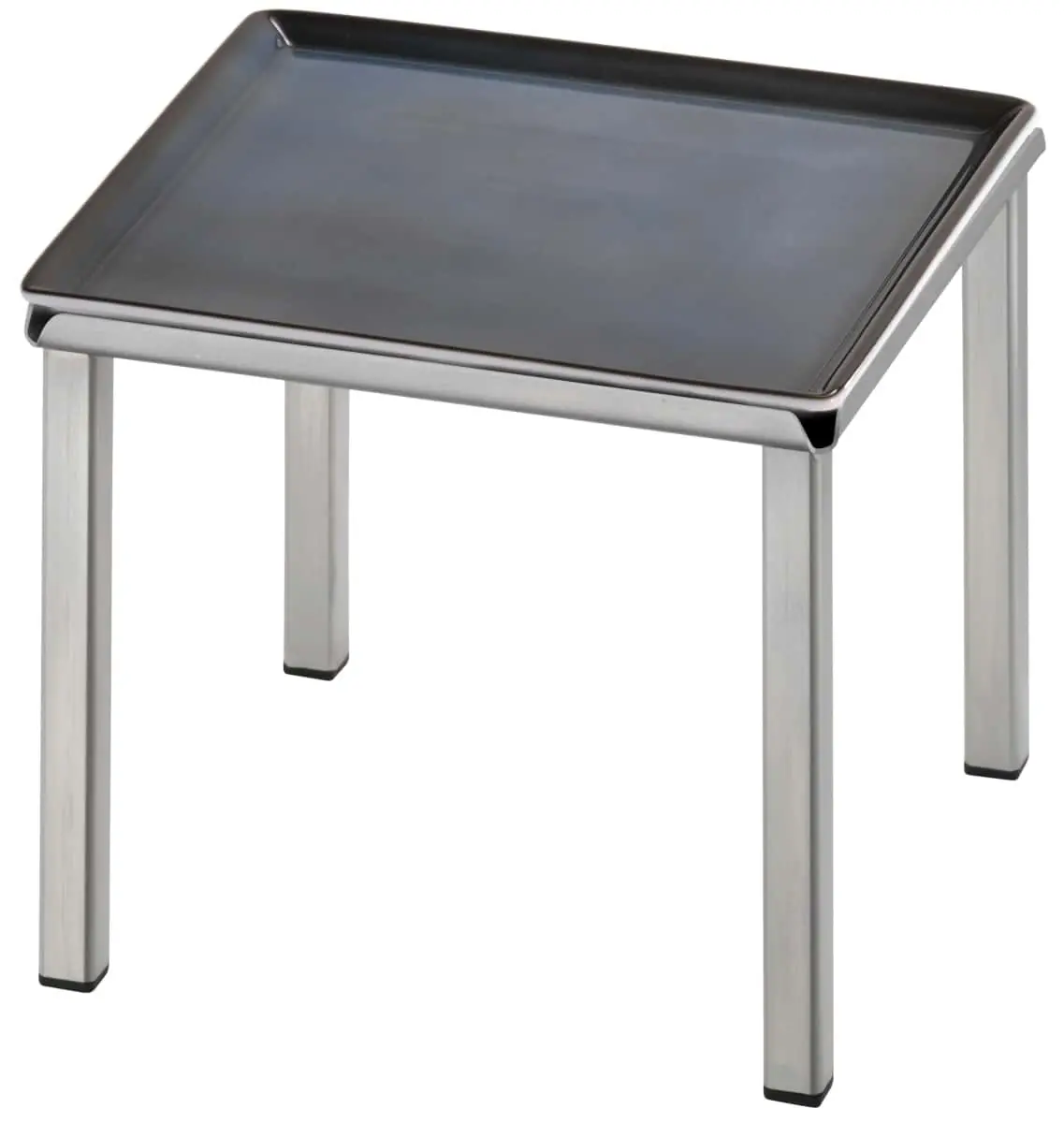 Bild von RAISER INOX 'Frischeplatte' Porzellan, blau 23x23, H: 17,4 cm