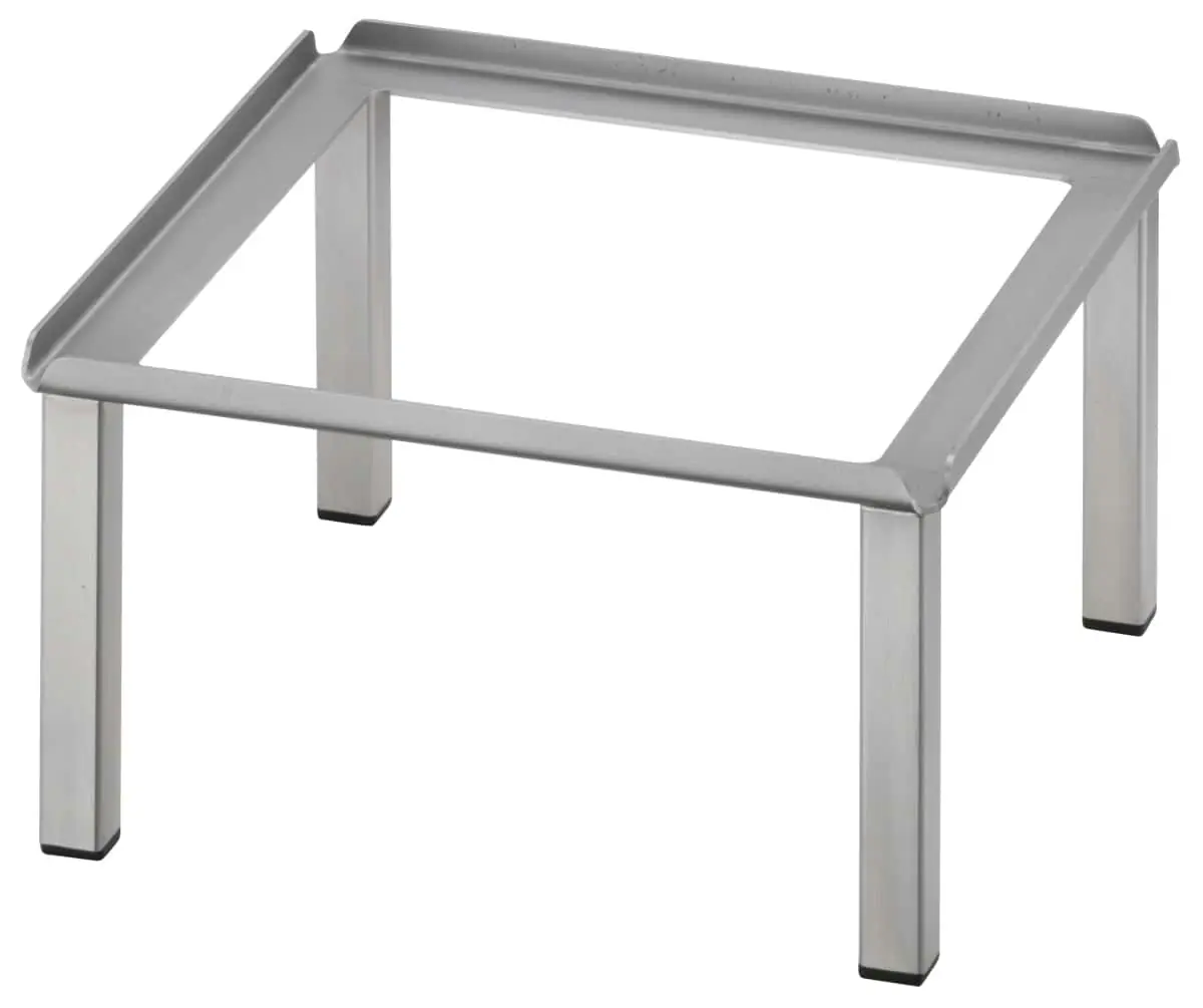 Bild von RAISER INOX M-Standfuß 23x23 aus Edelstahl Höhe: 9 cm