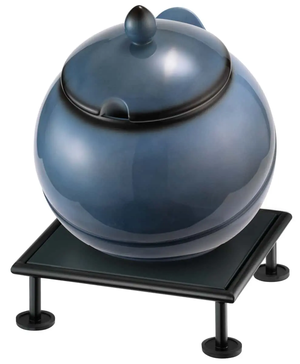 Bild von RAISER RUSTIC 'Buffet Bowl S' Porzellankugel, blau (3.5 l)