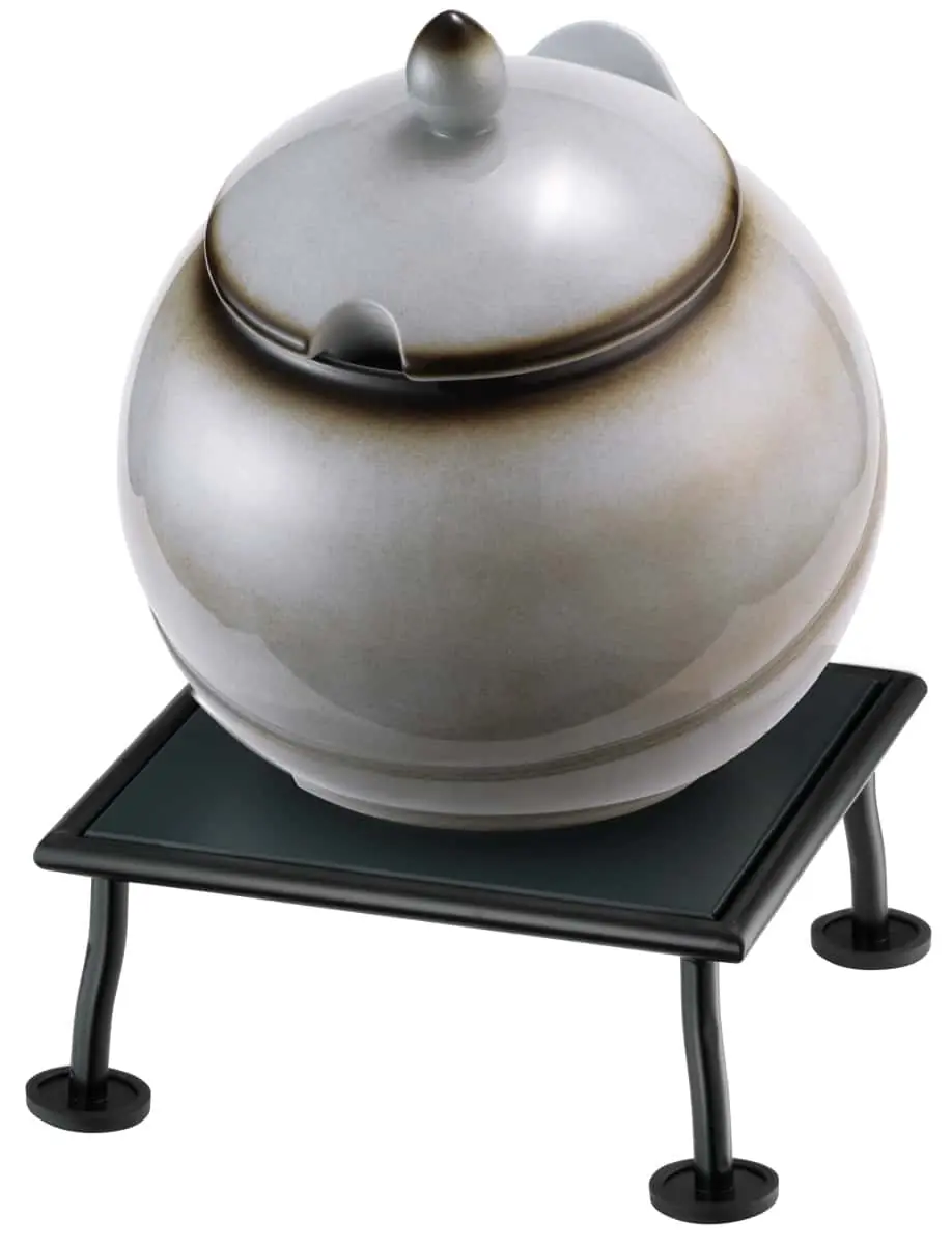 RAISER RUSTIC 'Buffet Bowl M' Porzellankugel, grau (3.5 l)
