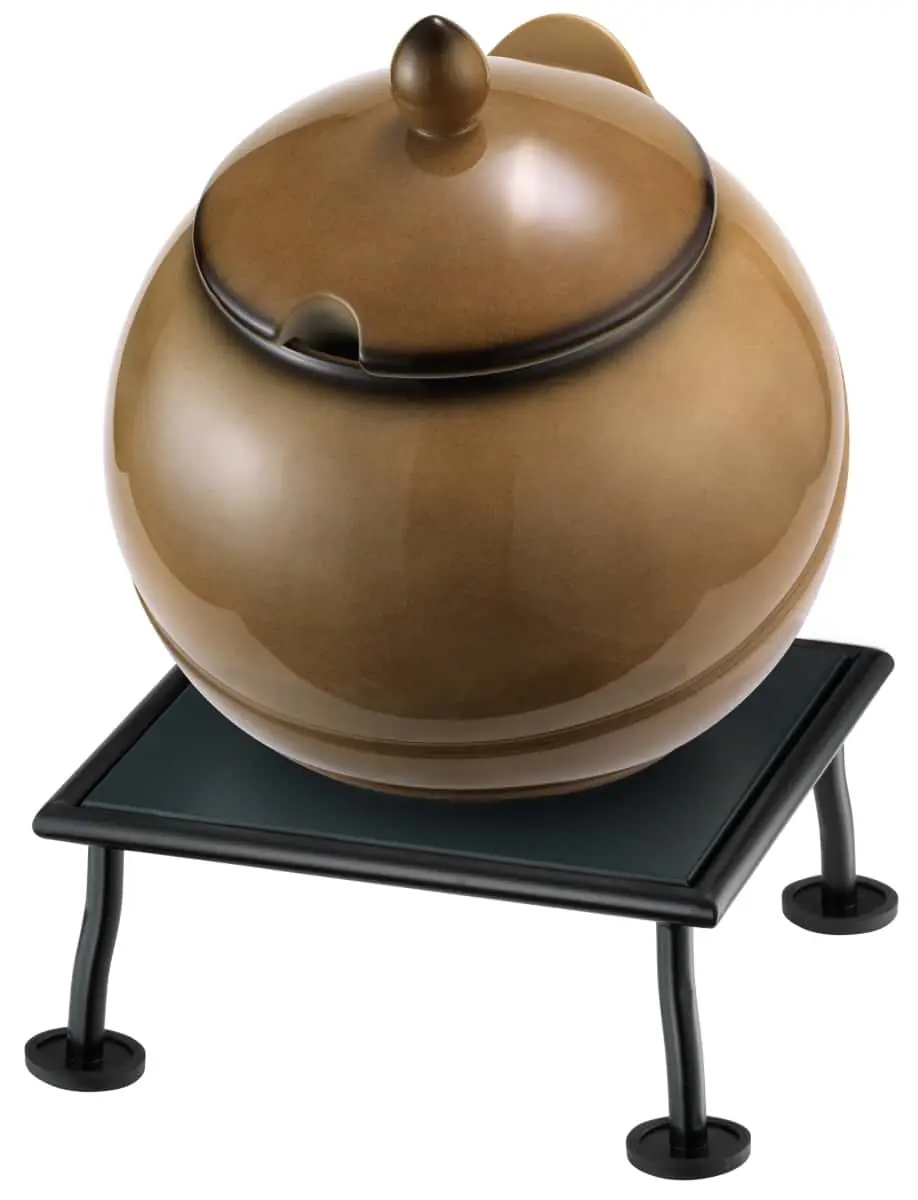 RAISER RUSTIC 'Buffet Bowl M' Porzellankugel, caram.(3.5 l)