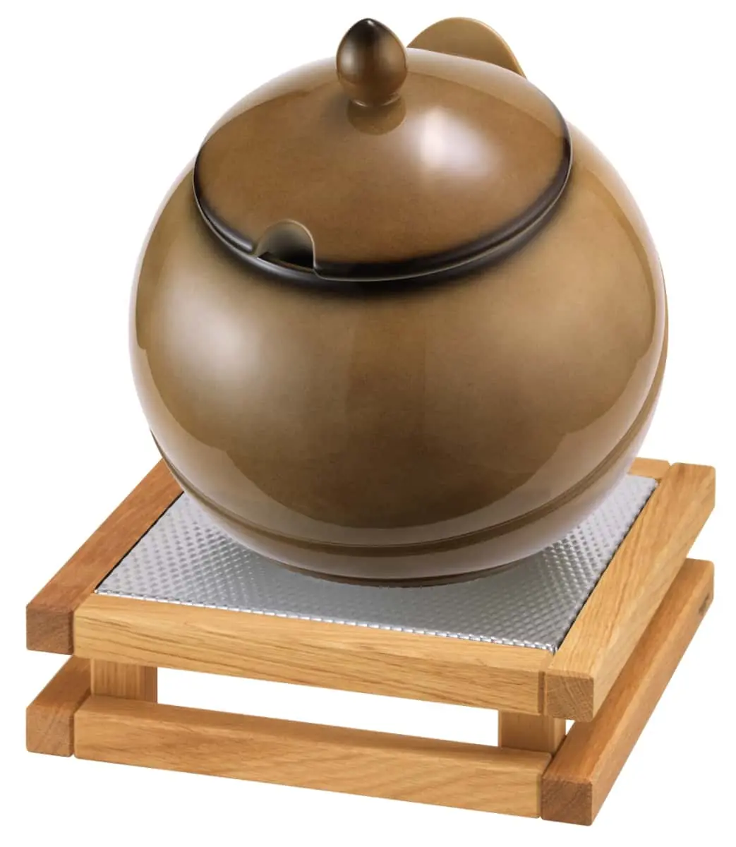 Bild von RAISER OAK 'Buffet Bowl S' Porzellankugel, caram. (3,5l)