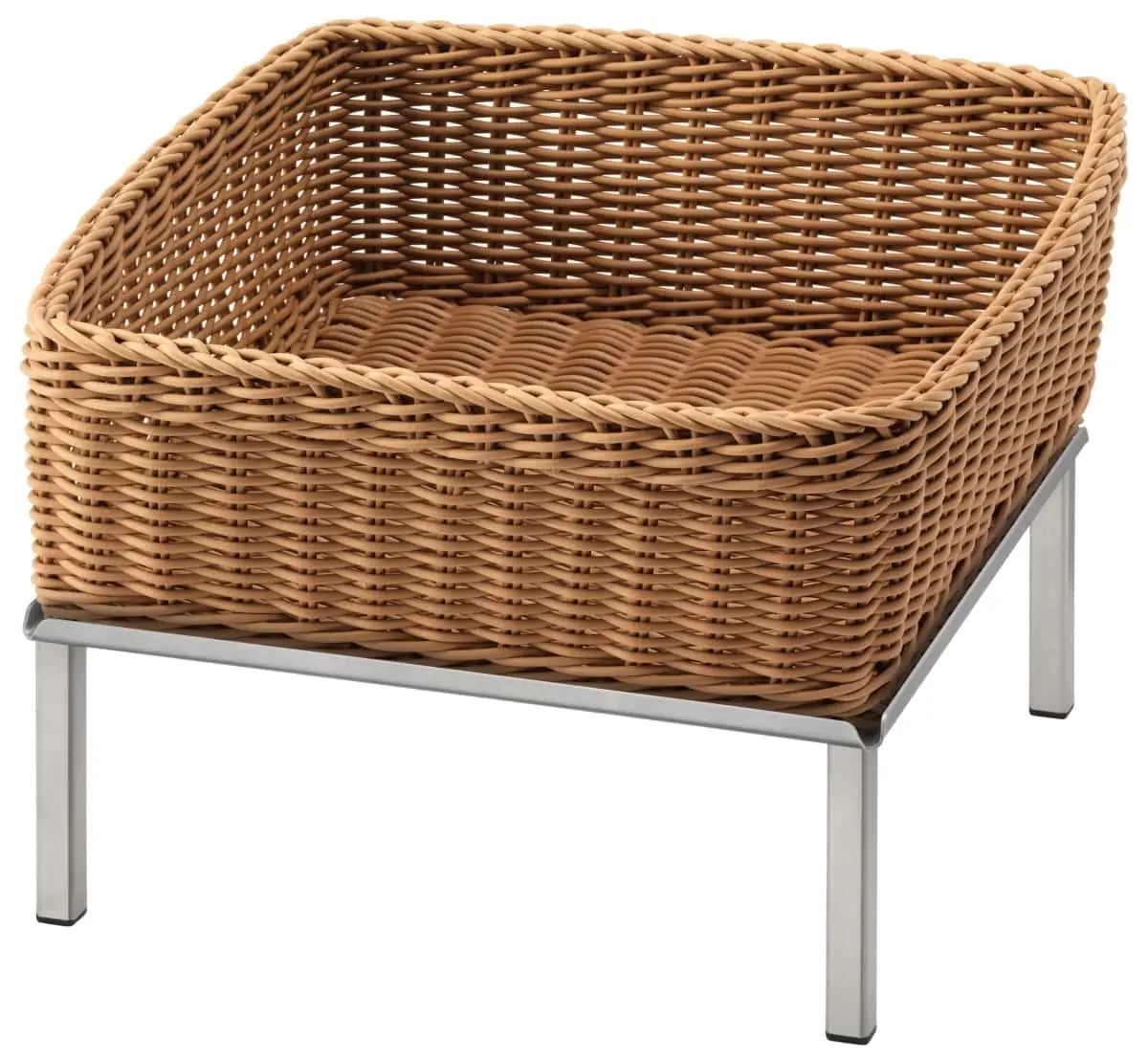 Bild von RAISER INOX 33x33 'Brotkorb' Korb aus PP, beige (H:33,7cm)