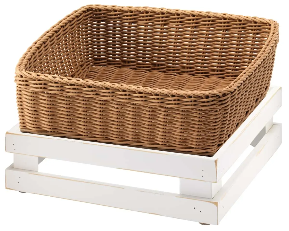 Bild von RAISER VINTAE 33x33'Brotkorb' Korb aus PP, beige (H:33,3cm)