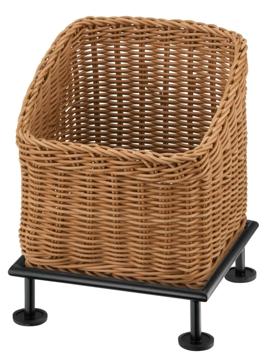Bild von RAISER RUSTIC 23x23 'Brotkorb' Korb aus PP, beige (H:26,4cm)
