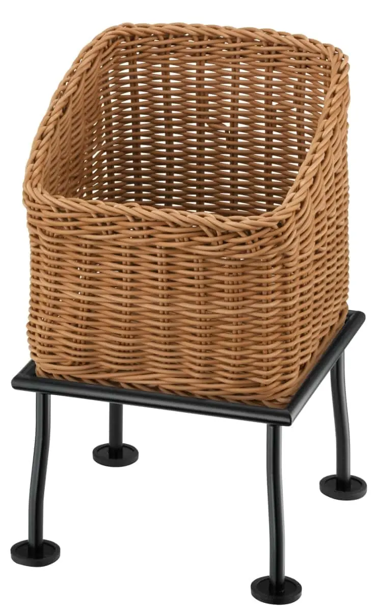 Bild von RAISER RUSTIC 23x23 'Brotkorb' Korb aus PP, beige (H:36,4cm)