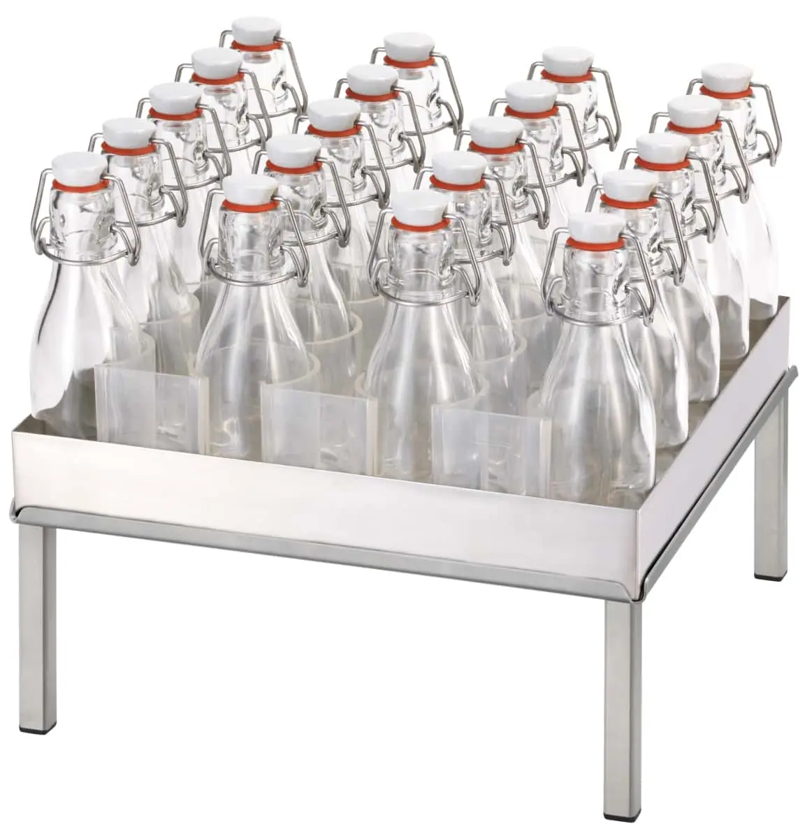 Bild von RAISER INOX 'Getränke-Set' M Edelstahlstandfuß (H: 30 cm)