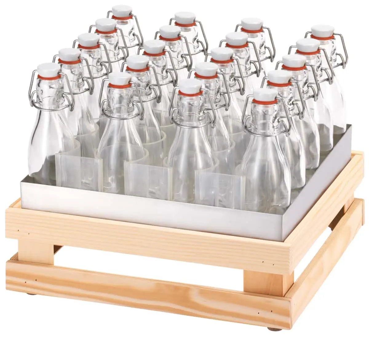 Bild von RAISER NATURE 'Getränke-Set' S Standfuß aus Fichte (H: 29 cm)