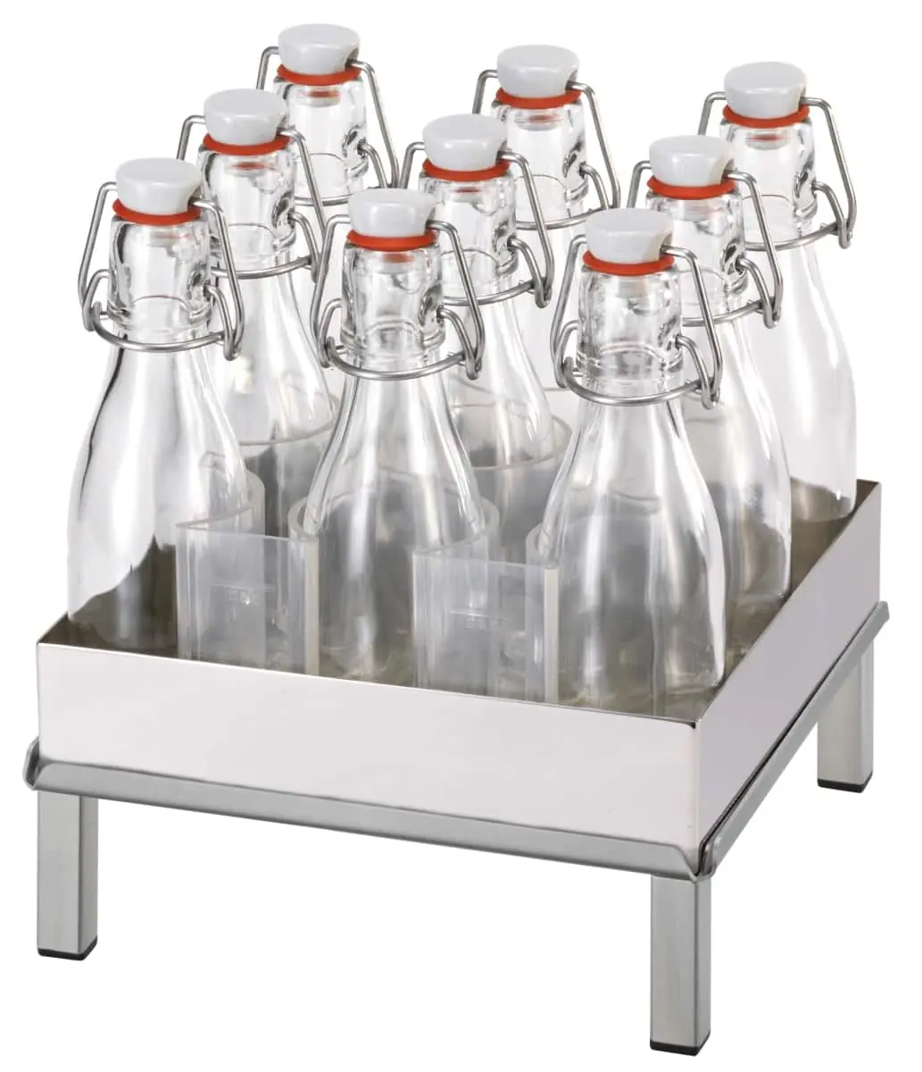 Bild von RAISER INOX 'Getränke-Set' S Edelstahlstandfuß (H: 23 cm)