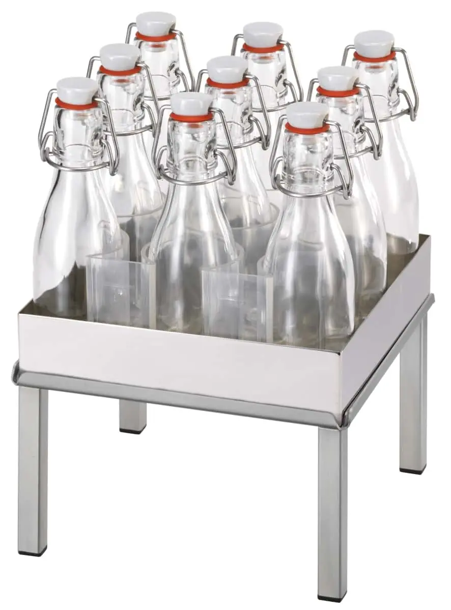 Bild von RAISER INOX 'Getränke-Set' M Edelstahlstandfuß (H: 28 cm)