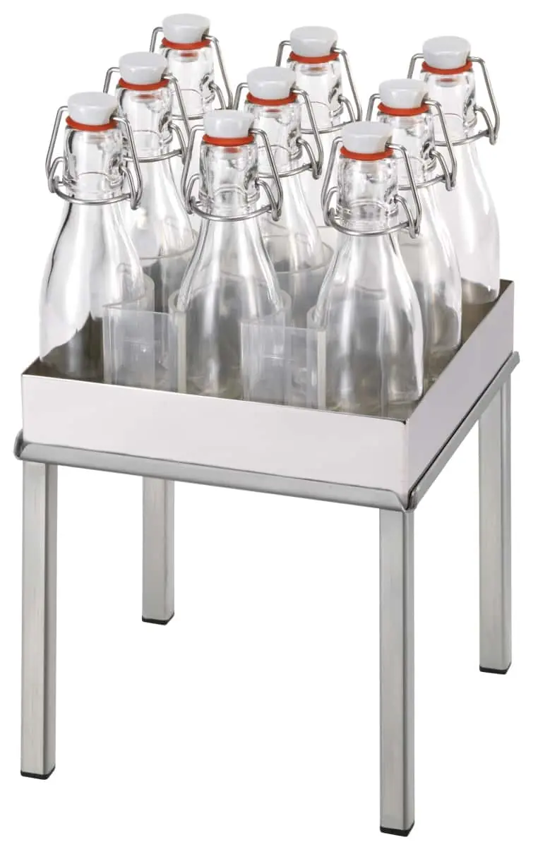 Bild von RAISER INOX 'Getränke-Set' L Edelstahlstandfuß (H: 33 cm)