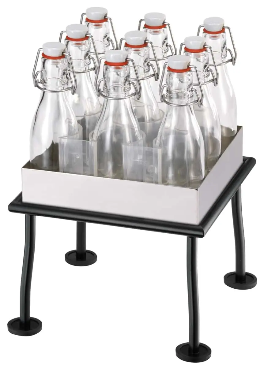Bild von RAISER RUSTIC 'Getränke-Set' L L-Standfuß 'Black Steel' 