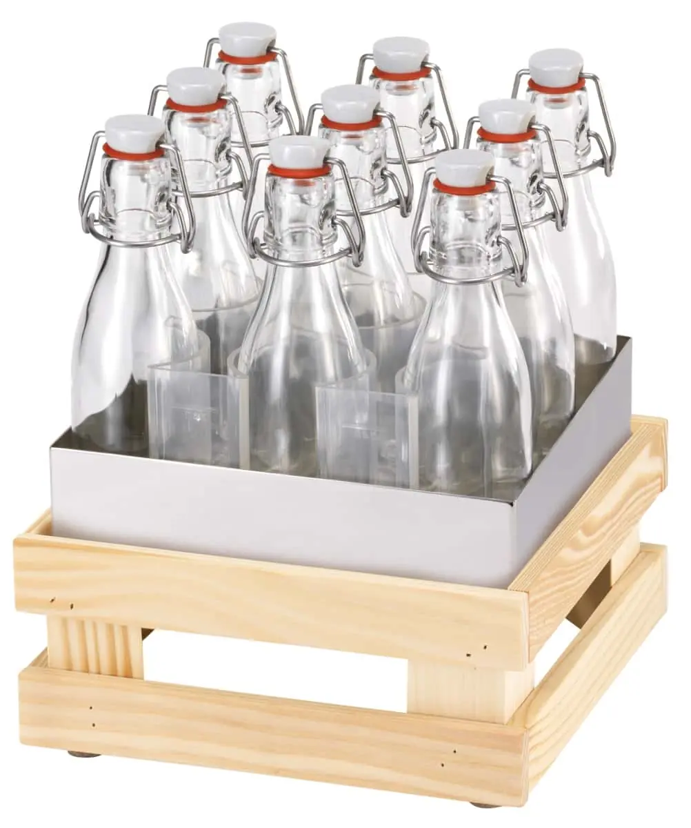 Bild von RAISER NATURE 'Getränke-Set' S Standfuß aus Fichte (H: 29 cm)