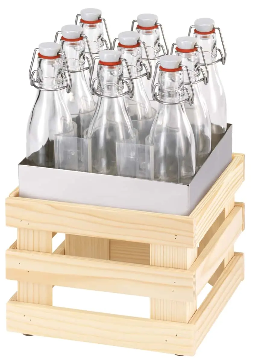 Bild von RAISER NATURE 'Getränke-Set' L Standfuß aus Fichte (H: 36 cm)