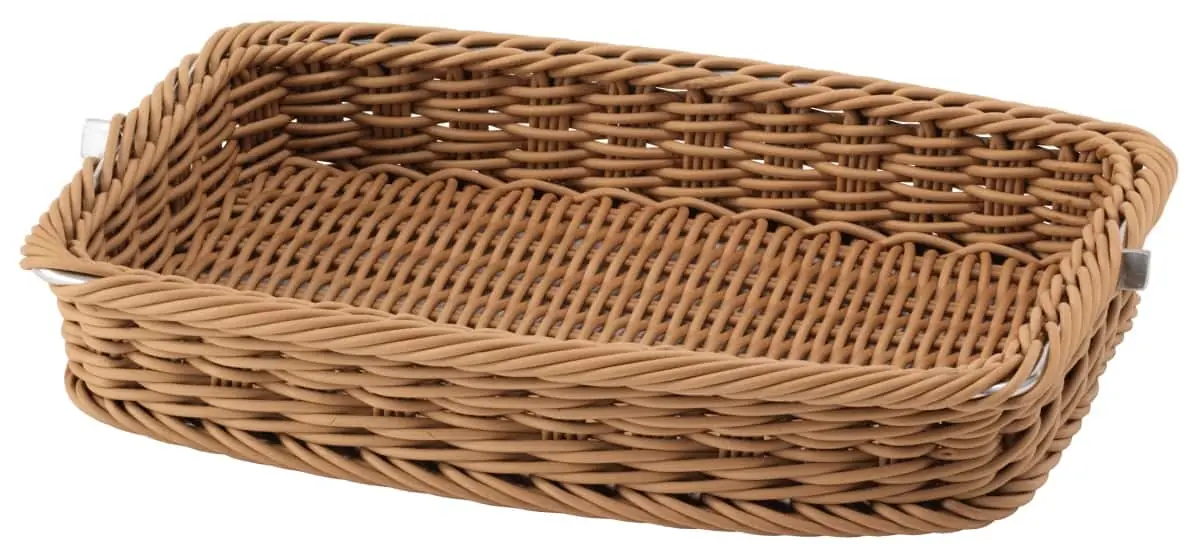 Bild von Displaykorb, breit aus Polypropylene, beige für PICKNICK 'Vario Rack'