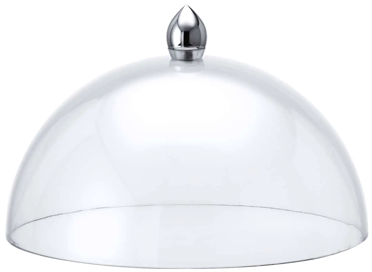 Bild von Kunststoffhaube mit Edelstahlgriff f.RAISER/UNISON 'Clochenplatte'