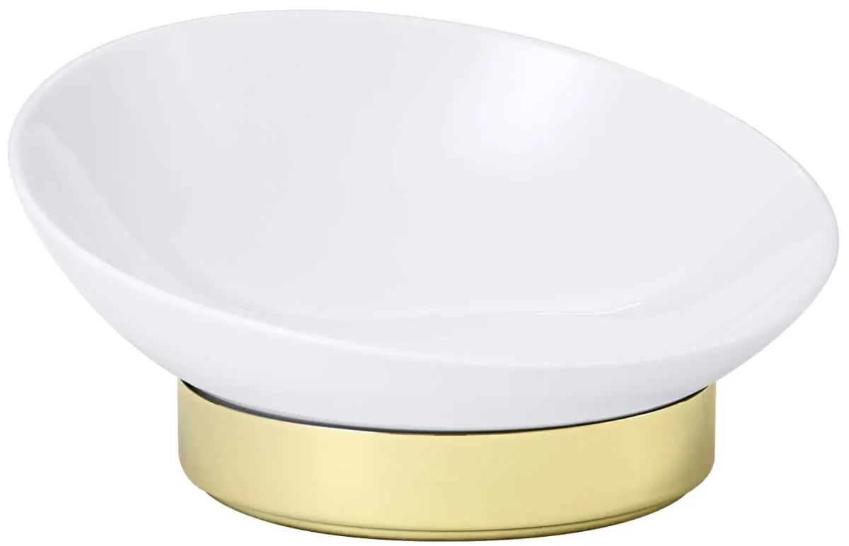 Bild von UNISON 'Buffetschale' Porzellschale (D 28,0 cm), vergoldet