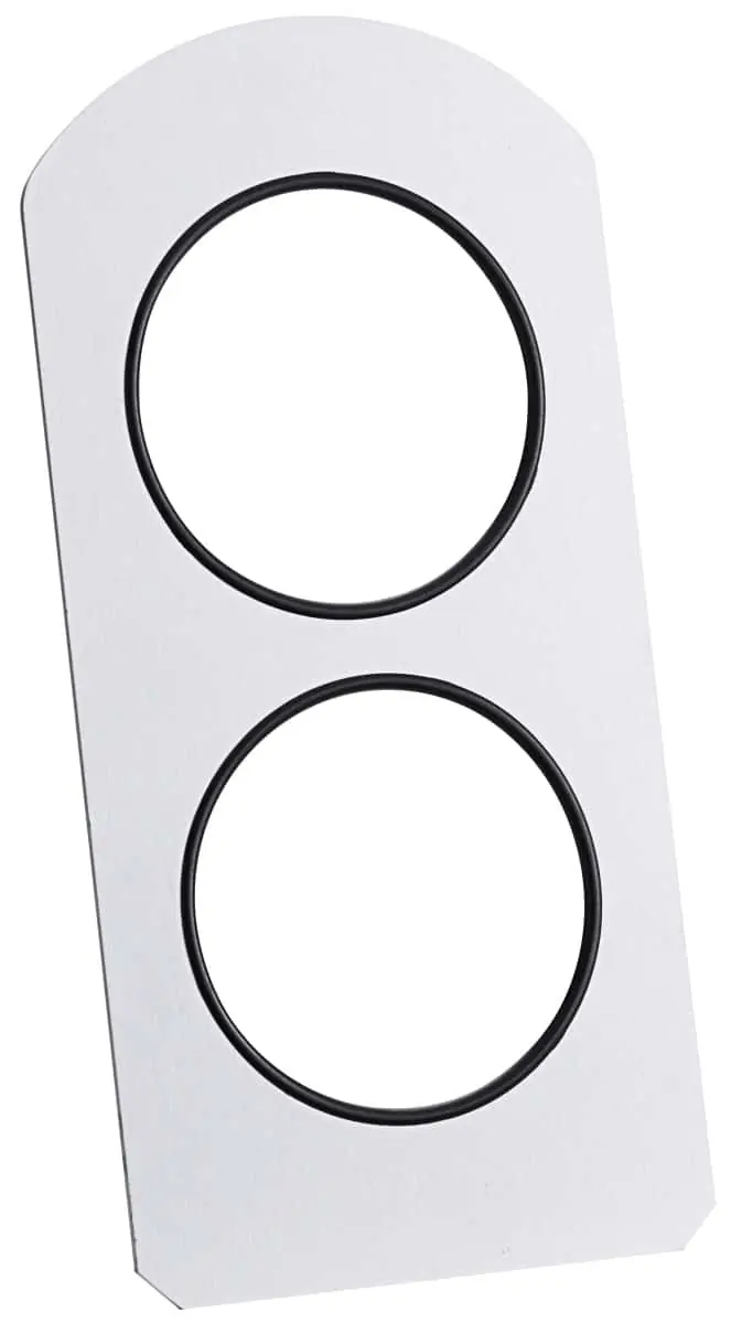 Bild von Trägerplatte a.Aluminium m.2 Aufnahmelöchern f.GASTRO'Vario Rack'