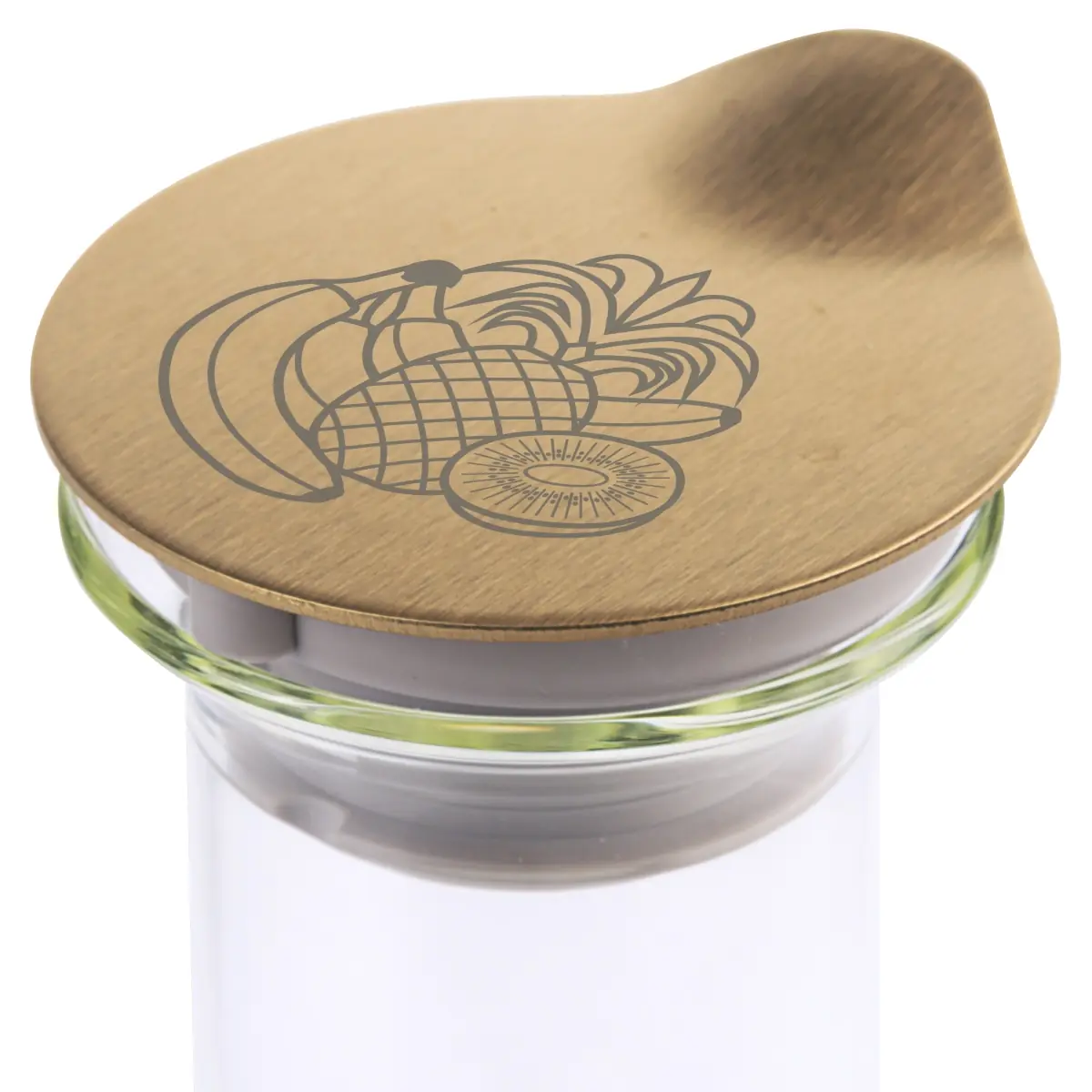 Bild von CARAFINE/CONNECT GOLD 'Laserbeschriftung' Motif Multivitamin
auf Edelstahldeckel, schwarz