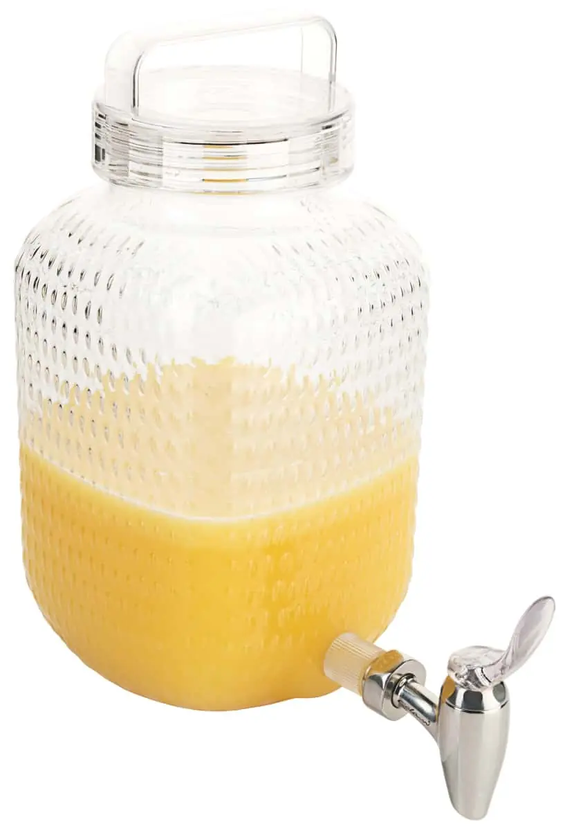 Bild von PURE NATURE 'Barrel' Kunststoffbehälter 8 Liter mit Edelstahlhahn