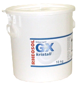 Bild von RHEOSOL-Gläserspül GX kristall Eimer 10 kg(Eimer, einzeln)  