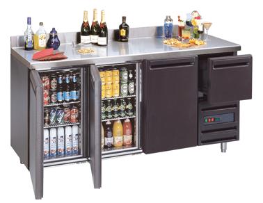 Bild von Flaschenkühlschrank; Rück-Buffet
